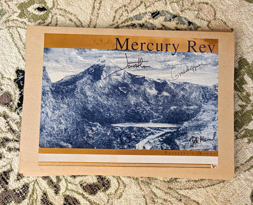 Poster firmato mercury rev - mercury,